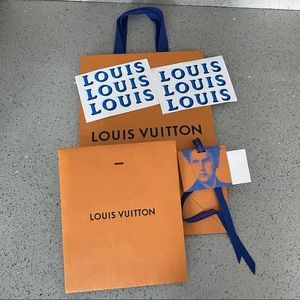 Louis Vuitton Bags w/Ribbon Card & Stickers